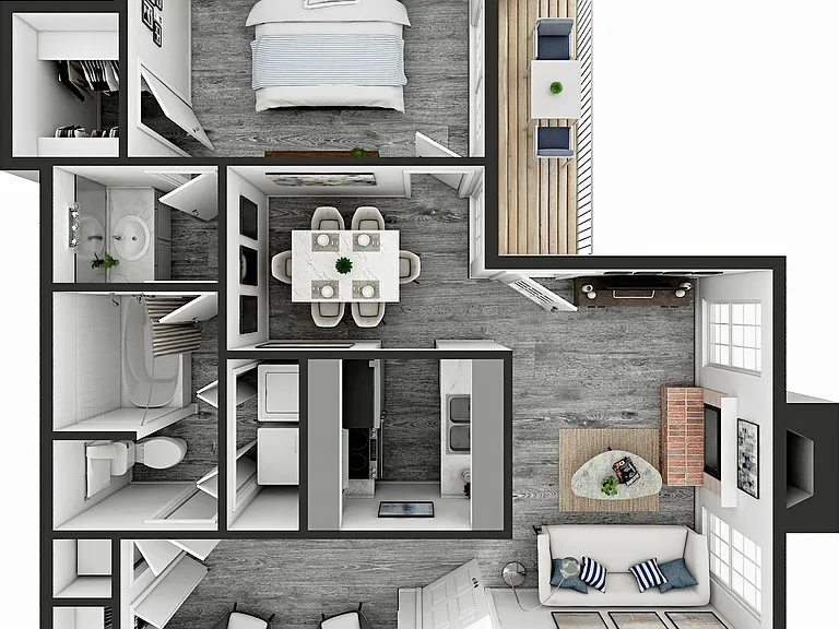Jefferson Lakes Apartments — Photo 8