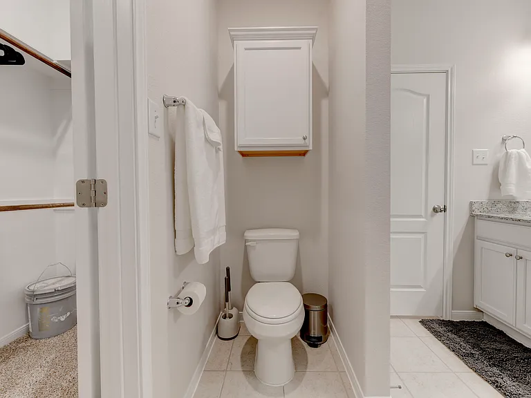 Master Bathroom with closet