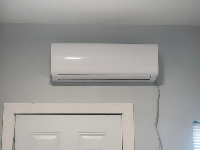new wall A/C and heater