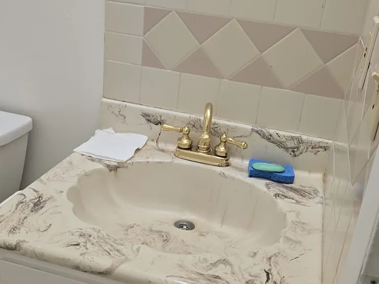 new bathroom sink