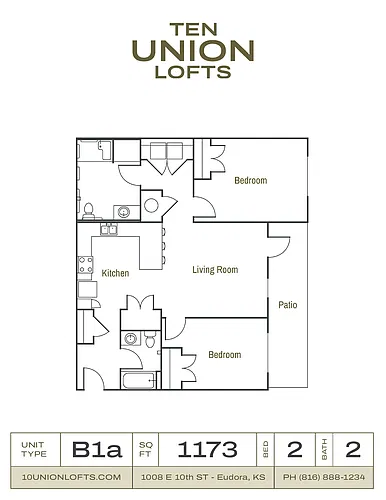 Floor plan B1a