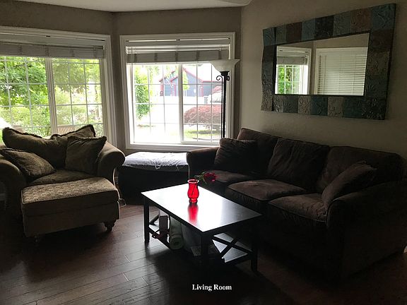living room at the front of the house