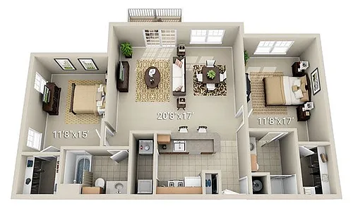Floor plan B1GS