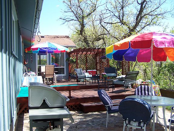 south redwood deck