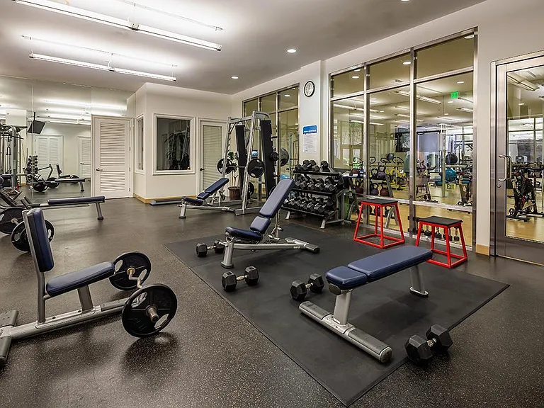 Fitness Center free weights