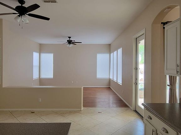 family room connected to kitchen
