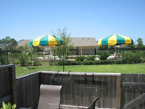 Back Door View of Pool