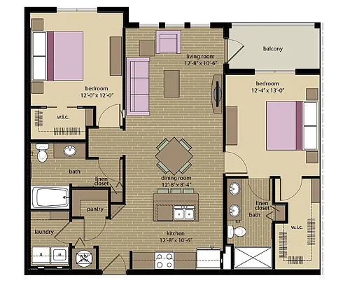 Floor plan B2