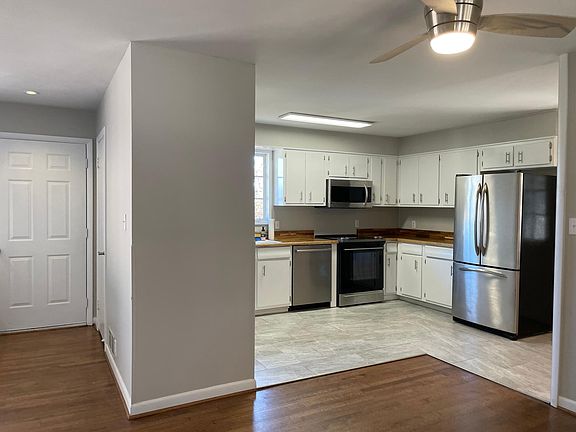 Kitchen and front door