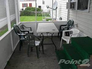 Inside patio
