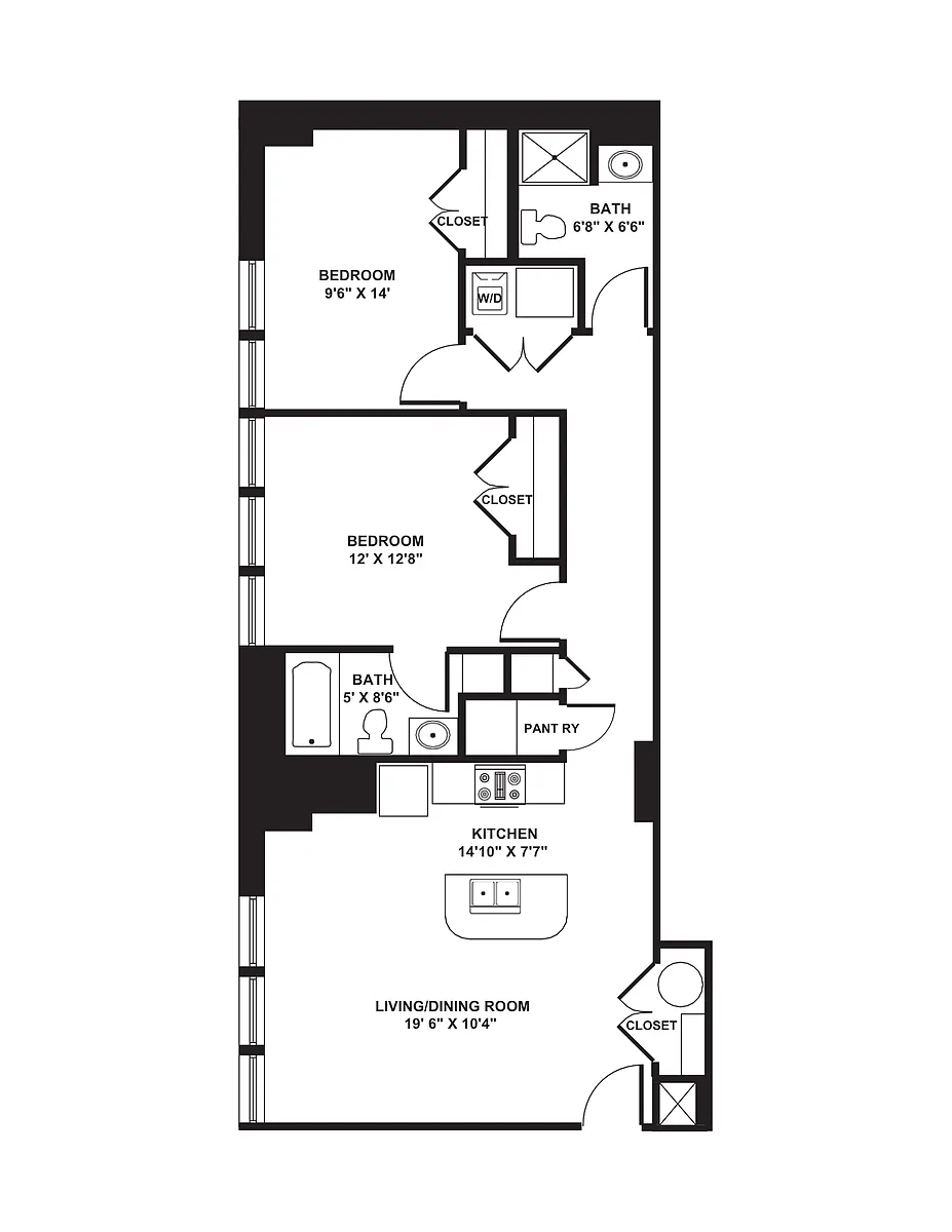 Floor plan 204