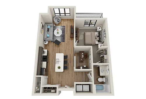 Floor plan Hemlock
