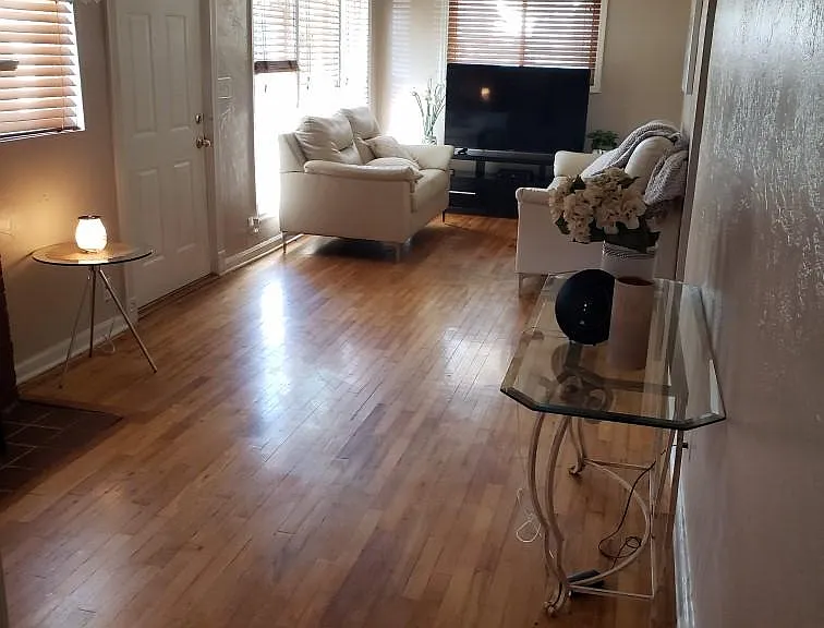 This is a full view of the living room.