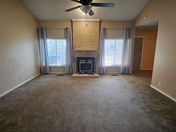 Living Room with Fireplace