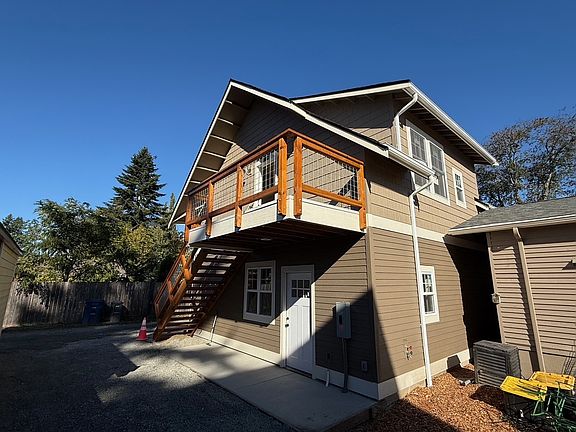 Deck and parking