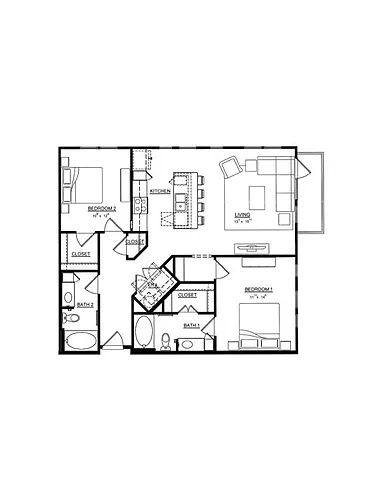 Floor plan B2 Gardenia