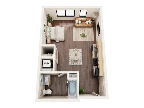 Floor plan Studio