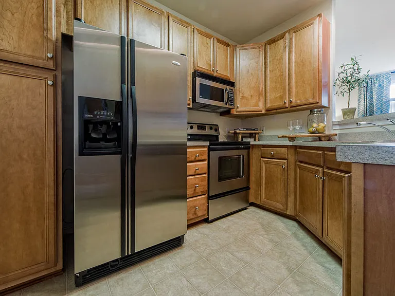 Our homes come equipped with energy efficient, stainless steel appliances