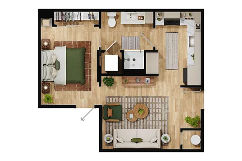 Floor plan S1A