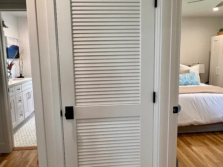 Laundry: In-unit laundry behind closed door