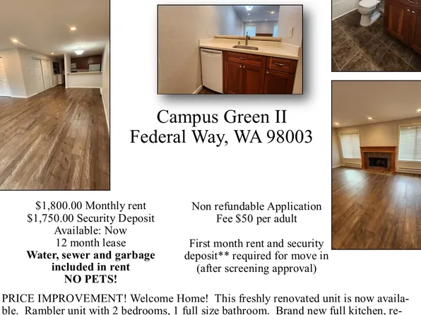 (undisclosed Address), Federal Way, WA 98003