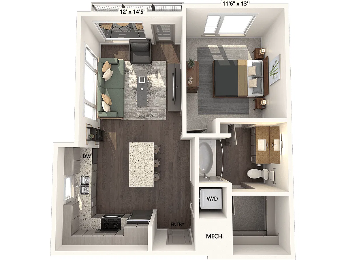 Floor plan A4-758-G