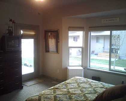 Master Bedroom with walkout.