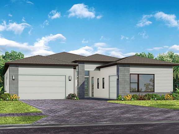 Exterior MD3 with optional stone