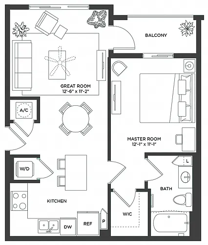 Floor plan HIBISCUS
