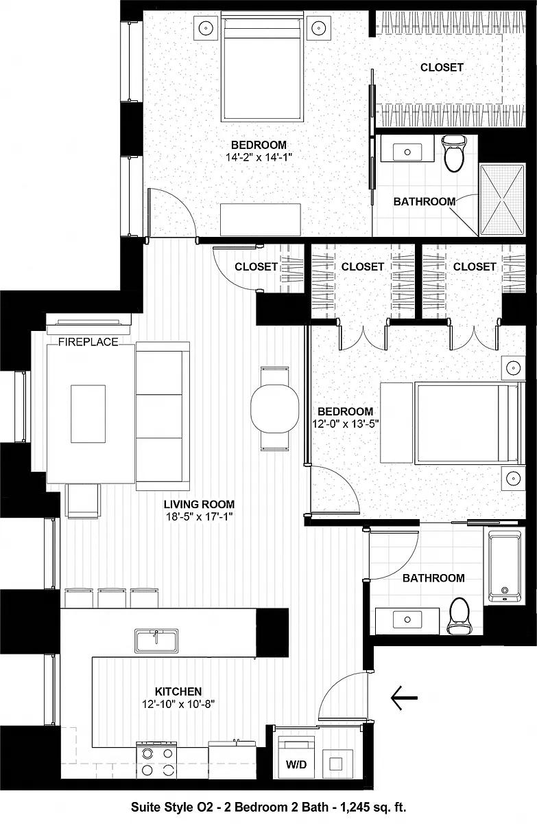 Floor plan Suite Style O2