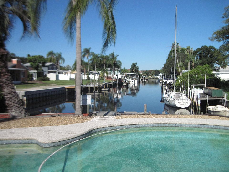 View from Porch & Pool