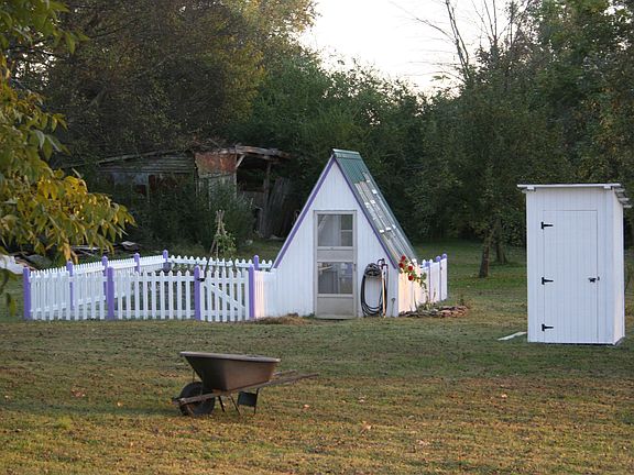 Backyard garden/greenhouse