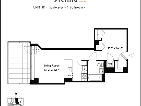 2nd image of 321 W 37th St APT 3D