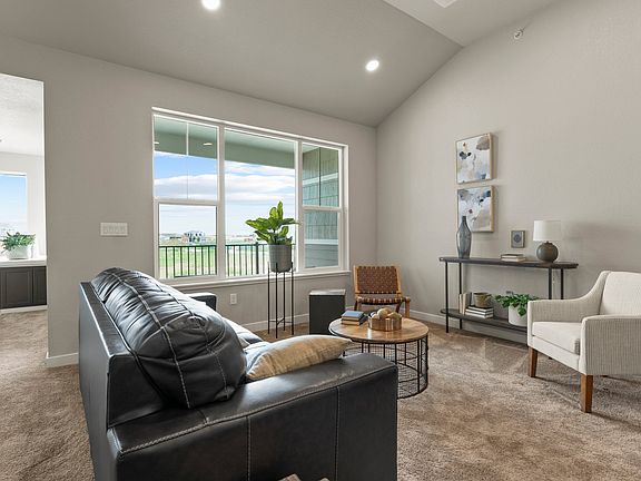 Living Room - Not Actual Home - Finishes May Vary