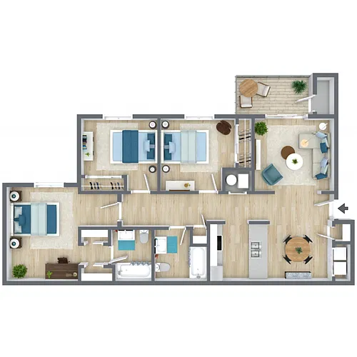 Floor plan C1