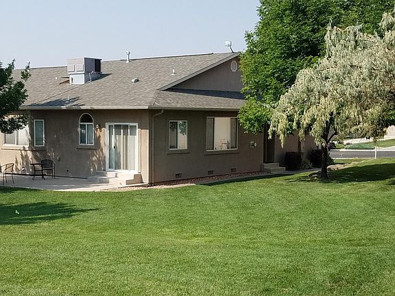 East facing private patio