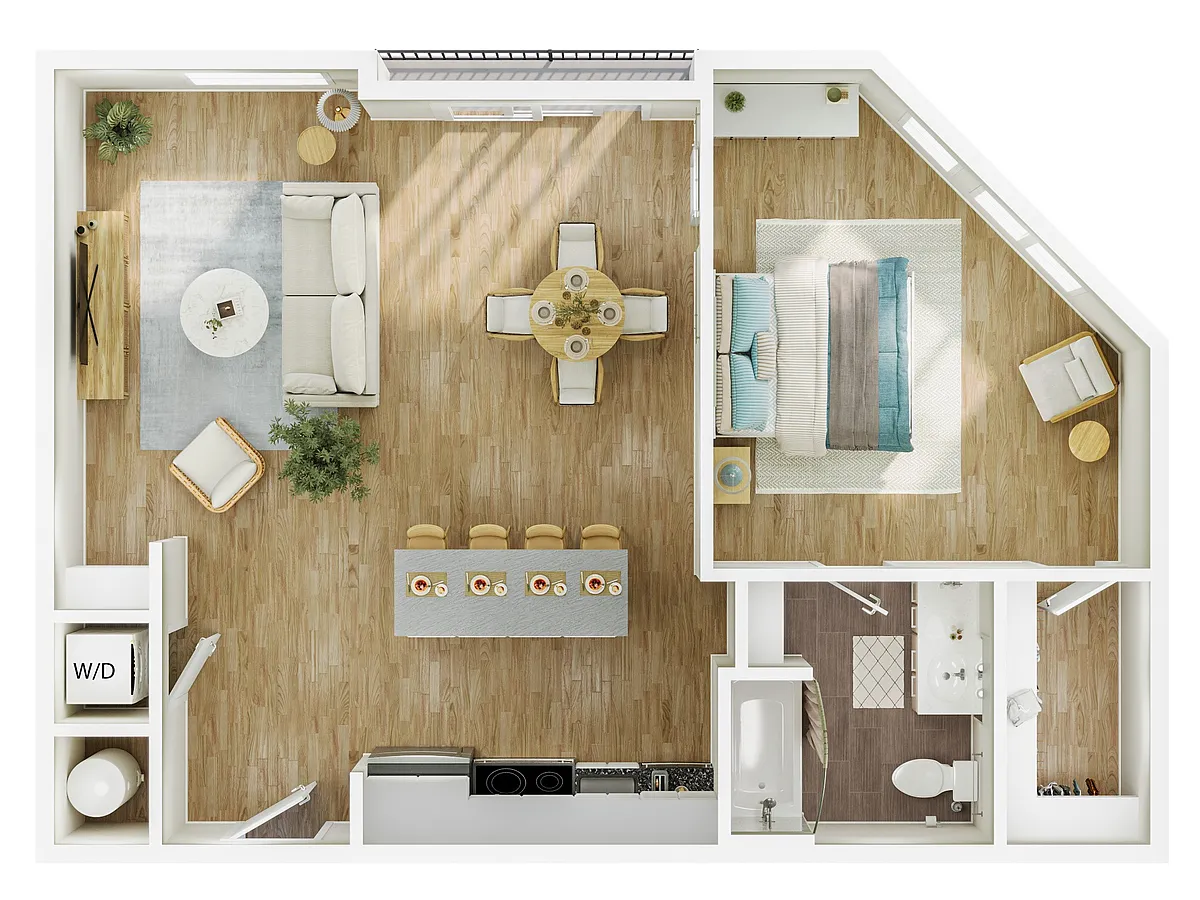 Floor plan A1F - White Buffalo