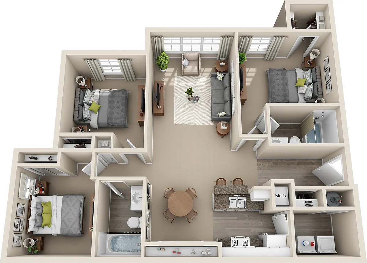 Floor plan C1