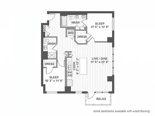 Floor plan C610
