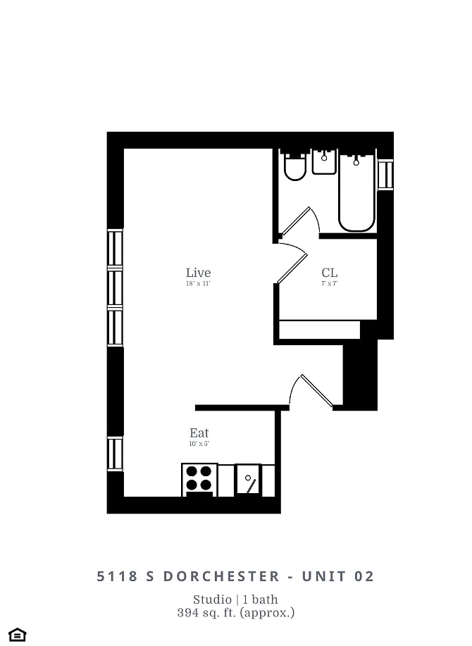 Floor plan Studio (A3)