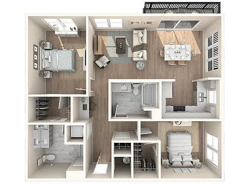 Floor plan B15