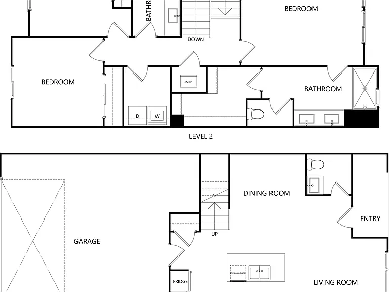 TH U3 Townhome 3bed - 2.5 bath - 1475 sqft