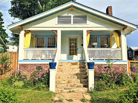 Spend nights and mornings on the huge front porch