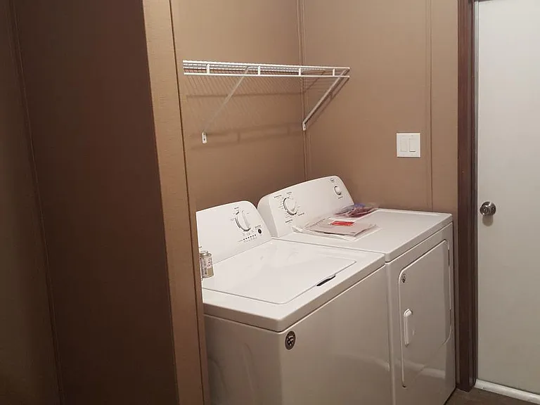 Washer and Dryer - Not Included.
