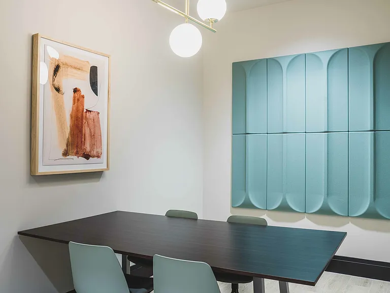 Elevate your work experience in our chic co-working space.