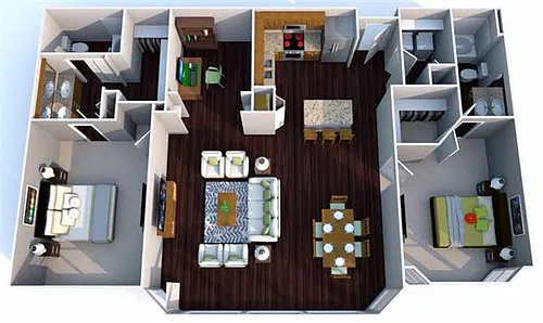 Floor plan Fitzgerald