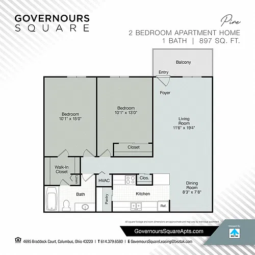 Floor plan Pine