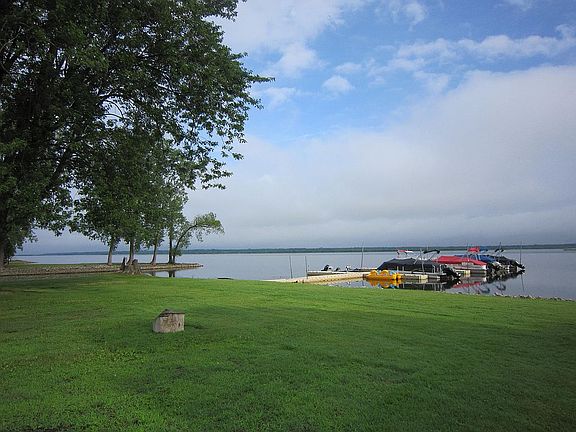 Private pier for complex