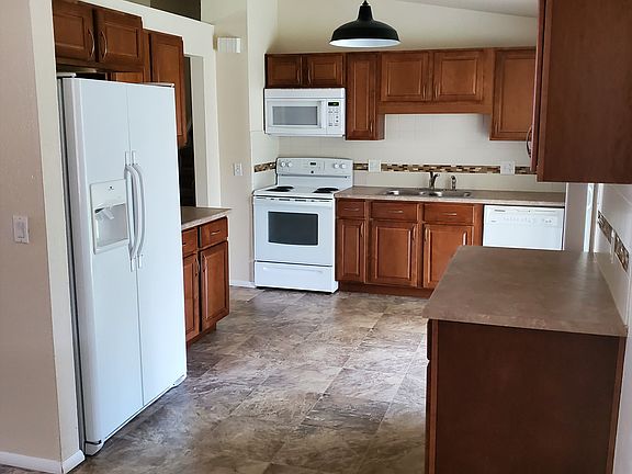 Kitchen as viewed from dining area