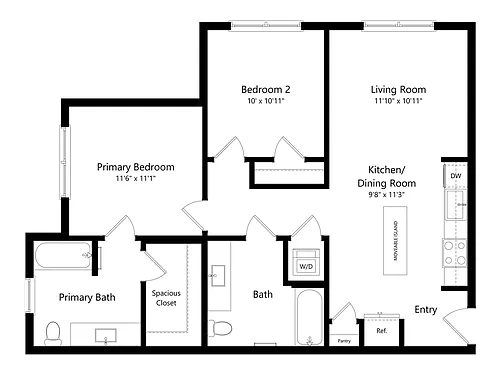 Floor plan B1